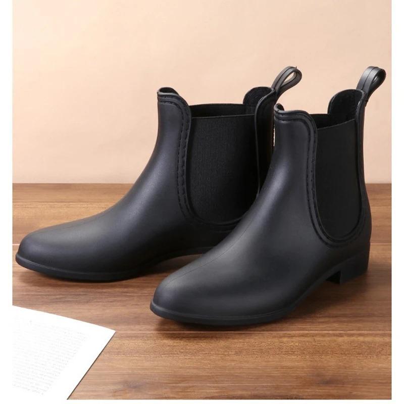Women s Chelsea Rain Shoes Comfortable Anti Slip Waterproof Garden Shoes Fashion Rubber Sole Rain Boots Ladies 40EU/CN41
Women s Chelsea Rain Shoes Comfortable Anti Slip Waterproof Garden Shoes Fashion Rubber Sole Rain Boots Ladies 40EU/CN41