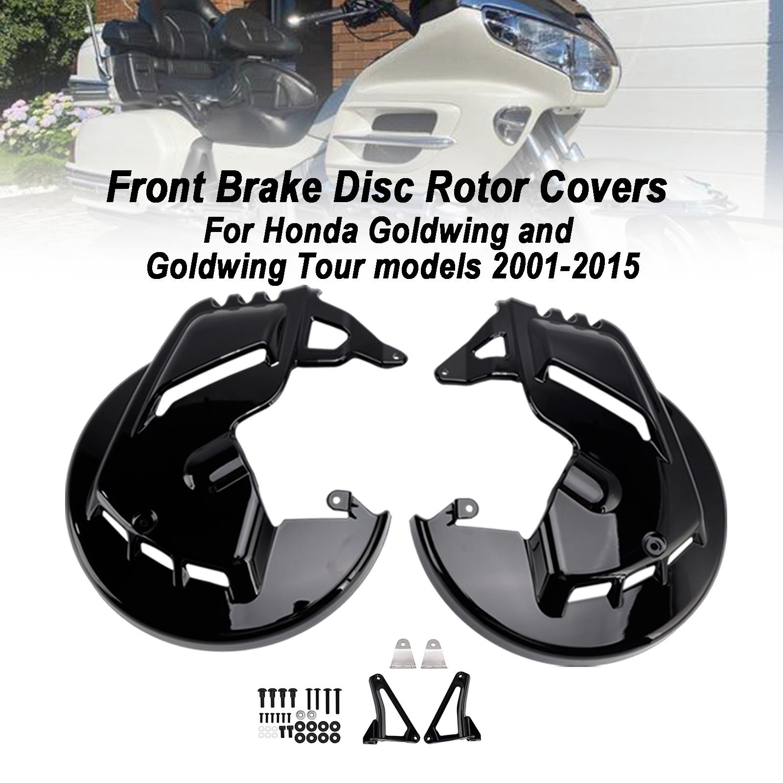 Front Brake Disc Rotor Covers For Honda Goldwing GL1800 F6B 01-15 Black
Front Brake Disc Rotor Covers For Honda Goldwing GL1800 F6B 01-15 Black