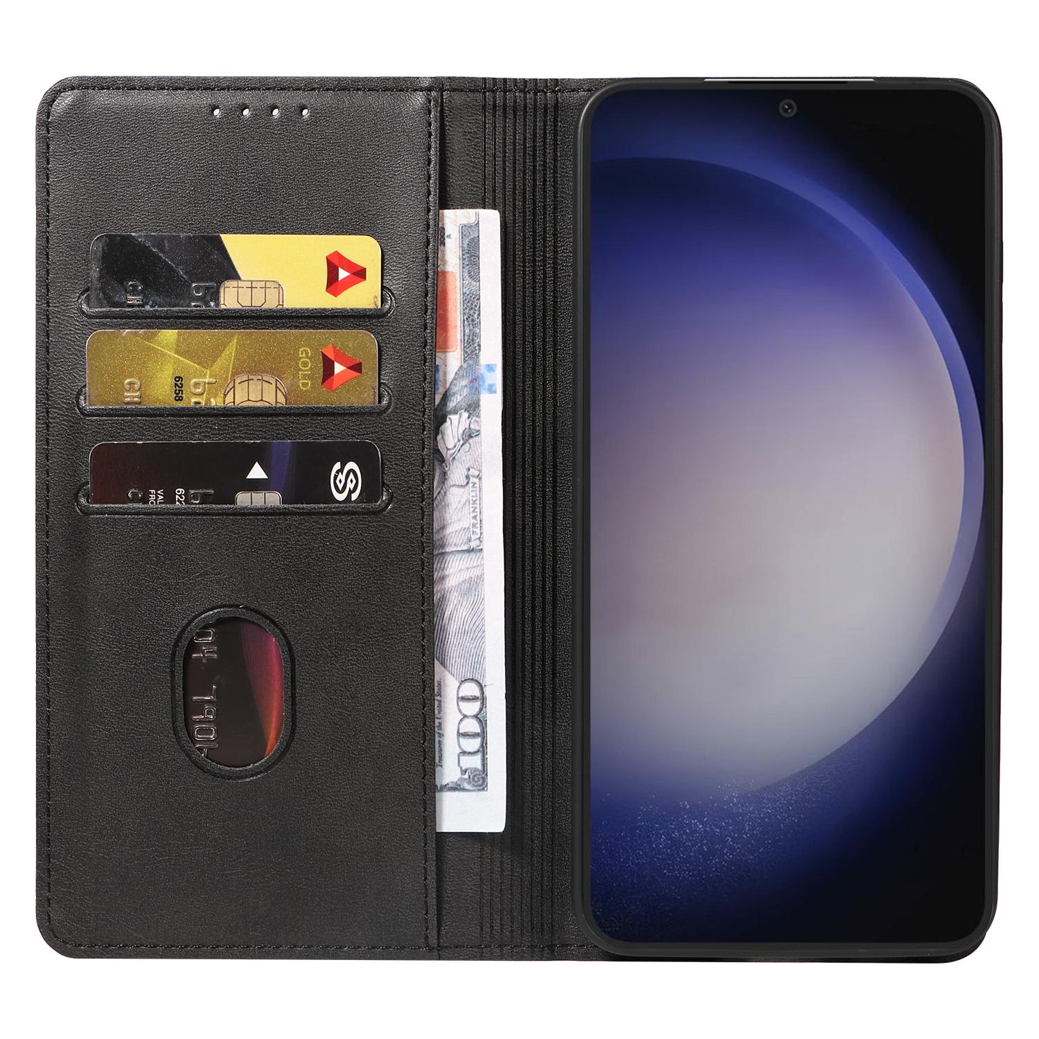 For Samsung Galaxy S24+ Wallet Case WANLONFENG NW1 Series Magnetic Closure Calf Texture Leather Phone Cover Sapphire
For Samsung Galaxy S24+ Wallet Case WANLONFENG NW1 Series Magnetic Closure Calf Texture Leather Phone Cover Sapphire