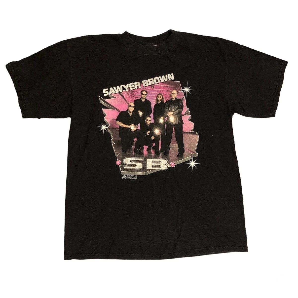 Vintage Sawyer Brown Shirt XL Tour Concert Country Music Band Tee Tracy Byrd 90s XL
Vintage Sawyer Brown Shirt XL Tour Concert Country Music Band Tee Tracy Byrd 90s XL