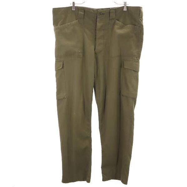 Austrian Army 80s military cargo pants Khaki Button fly Big size Men s Used
Austrian Army 80s military cargo pants Khaki Button fly Big size Men s Used