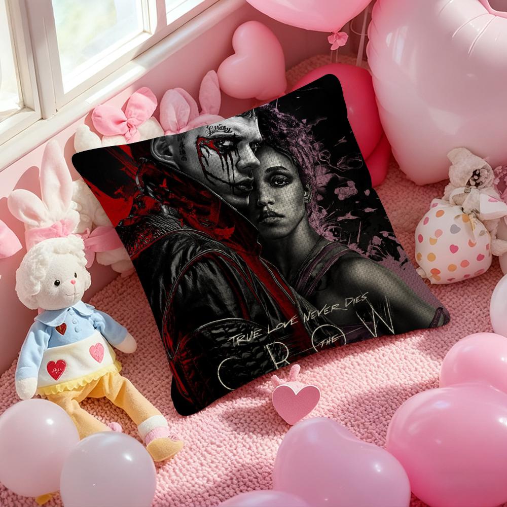 RRaven CCrow Movie Pillow Case Antidustmite Pillowcase Invisible Zipper Silky Short Plush Sofa Cushion Cover 30x30 cm
RRaven CCrow Movie Pillow Case Antidustmite Pillowcase Invisible Zipper Silky Short Plush Sofa Cushion Cover 30x30 cm