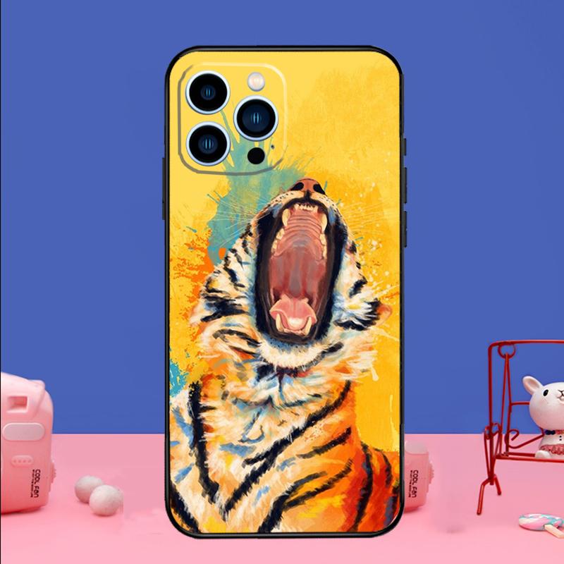 Animal Tiger Art Phone Case For iPhone 17 16 15 13 11 12 14 Pro Max mini 15 16 Plus 16e 17 Air Bumper Cover iPhone 12 mini
Animal Tiger Art Phone Case For iPhone 17 16 15 13 11 12 14 Pro Max mini 15 16 Plus 16e 17 Air Bumper Cover iPhone 12 mini
