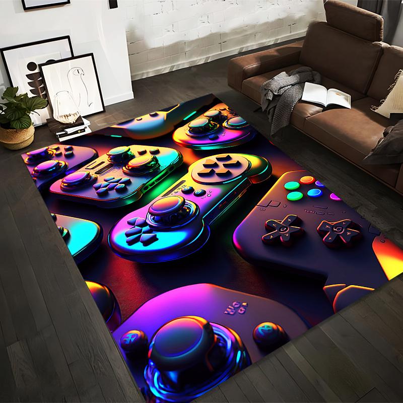 Retro Game Controller Printed Carpet with Vibrant Neon Color Design Suitable for use as an anti-slip for living room bedroom sofas 40x60cm( 15x23in )
Retro Game Controller Printed Carpet with Vibrant Neon Color Design Suitable for use as an anti-slip for living room bedroom sofas 40x60cm( 15x23in )