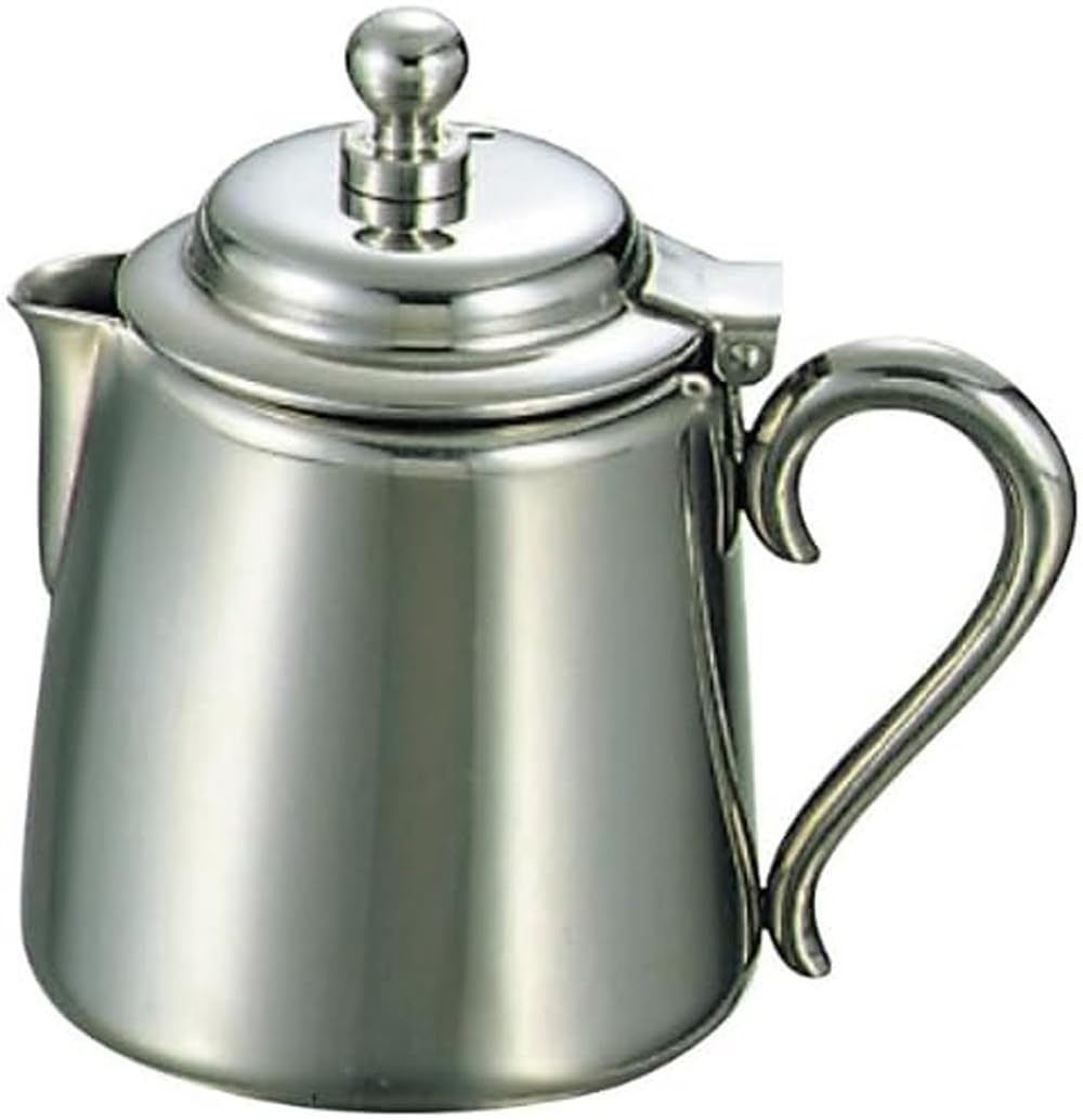 EBM Sanpo Sangyo UK 18-8 M-Type Milk Pot, 160cc, Serves 5
EBM Sanpo Sangyo UK 18-8 M-Type Milk Pot, 160cc, Serves 5