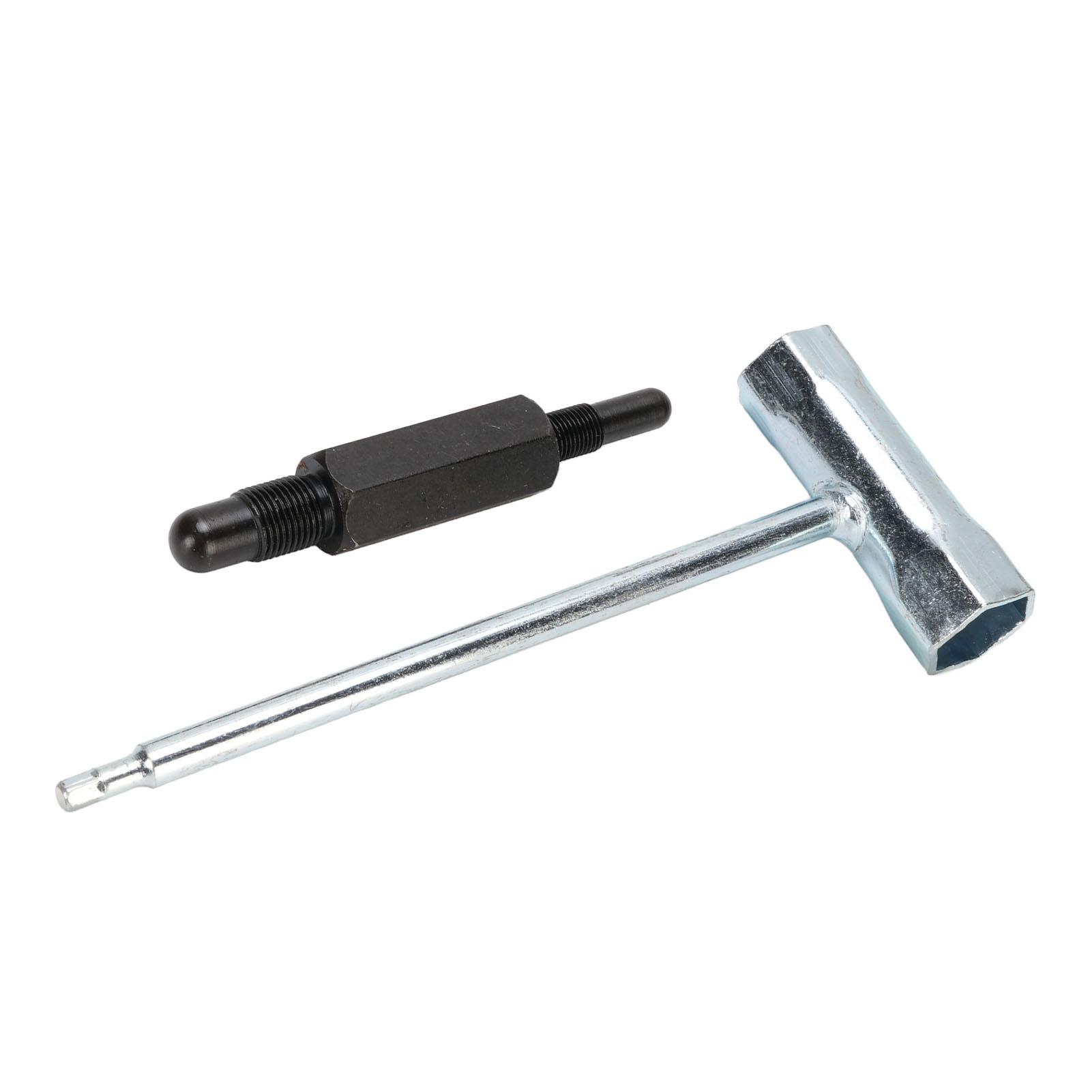 Chainsaw Wrench Steel Chainsaw Spanner with Piston Stop Tool Flywheel Clutch Disassembly Tool for MS070 MS090 180
Chainsaw Wrench Steel Chainsaw Spanner with Piston Stop Tool Flywheel Clutch Disassembly Tool for MS070 MS090 180