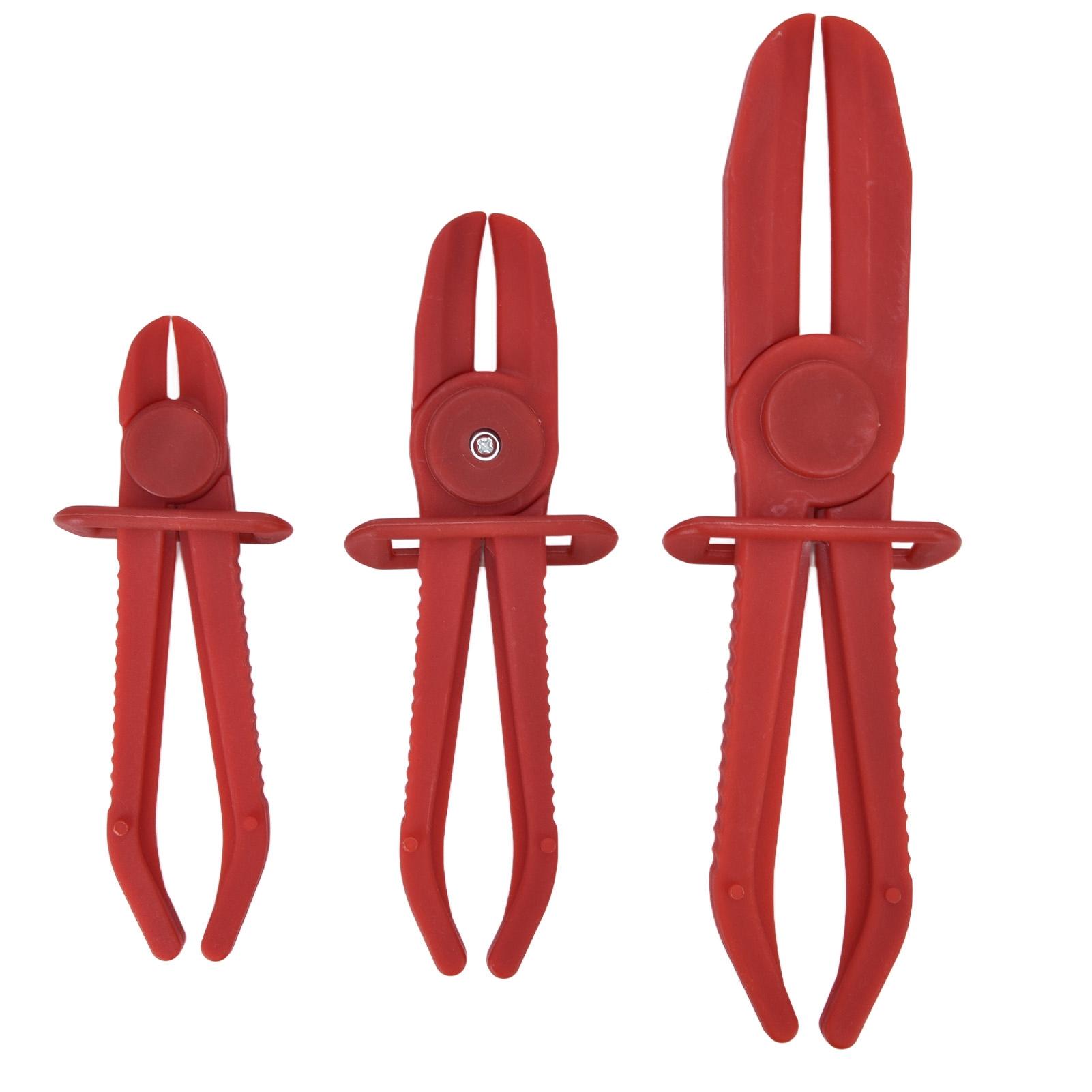 3Pcs Hose Pinch Pliers Fuel Line Brake Clamp Nylon Tool Set Kit for Workshop Factory
3Pcs Hose Pinch Pliers Fuel Line Brake Clamp Nylon Tool Set Kit for Workshop Factory
