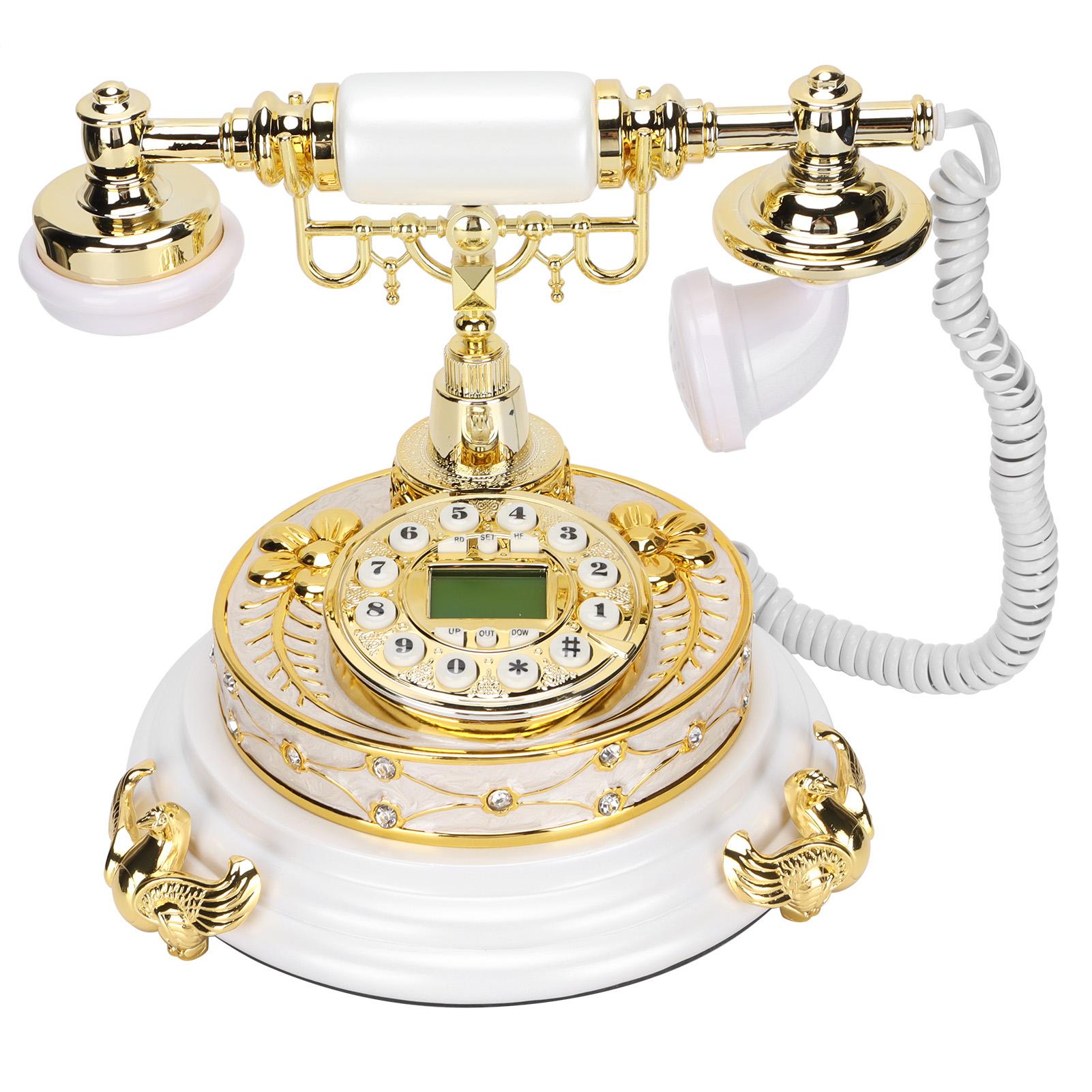 MS‑811 Классический европейский стационарный телефон Цифровой винтажный телефон с электронным календарем для US Plug
MS‑811 Классический европейский стационарный телефон Цифровой винтажный телефон с электронным календарем для US Plug