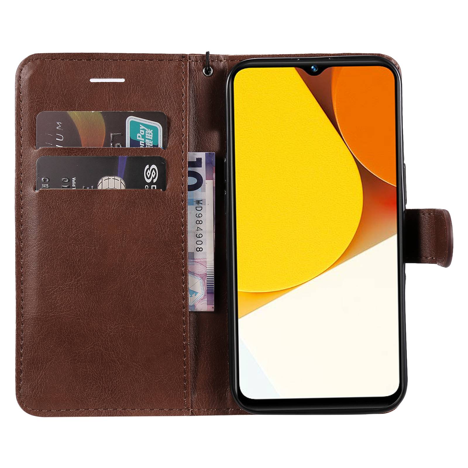 For vivo Y35/Y22s 4G/Y22 4G Case Solid Color Leather Mobile Cover Wallet Stand with Strap Blue
For vivo Y35/Y22s 4G/Y22 4G Case Solid Color Leather Mobile Cover Wallet Stand with Strap Blue