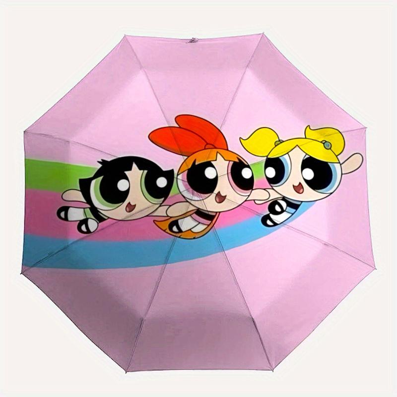 1pc Powerpuff Girls Automatic Open/close Folding Portable Umbrella with 8-Rib Structure for Women/Men, All-Season Use 083
1pc Powerpuff Girls Automatic Open/close Folding Portable Umbrella with 8-Rib Structure for Women/Men, All-Season Use 083