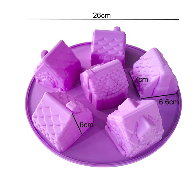 3D Gingerbread House Silicone Mold For Christmas Cake Decoration Baking Pan Chocolate Jello Soap Candle Making Supplies Kitchen
3D Gingerbread House Silicone Mold For Christmas Cake Decoration Baking Pan Chocolate Jello Soap Candle Making Supplies Kitchen