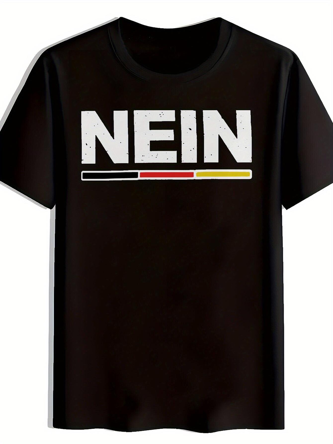 A Black Short-Sleeve T-shirt with a Print Design L
A Black Short-Sleeve T-shirt with a Print Design L
