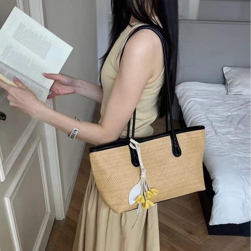 High-quality Braided Bag Large Capacity Handmade Hook Lafite Grass Tote Bag Summer Beach Vacation Travel Handbag Armpit Bag чёрный
High-quality Braided Bag Large Capacity Handmade Hook Lafite Grass Tote Bag Summer Beach Vacation Travel Handbag Armpit Bag чёрный