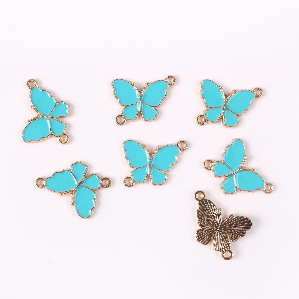 Сплав Подвеска-бабочка с двойной подвеской и капельным маслом Материал для изготовления ожерелий, серег и сережек Аксессуары-подвески в виде бабочек Ten.
Сплав Подвеска-бабочка с двойной подвеской и капельным маслом Материал для изготовления ожерелий, серег и сережек Аксессуары-подвески в виде бабочек Ten.