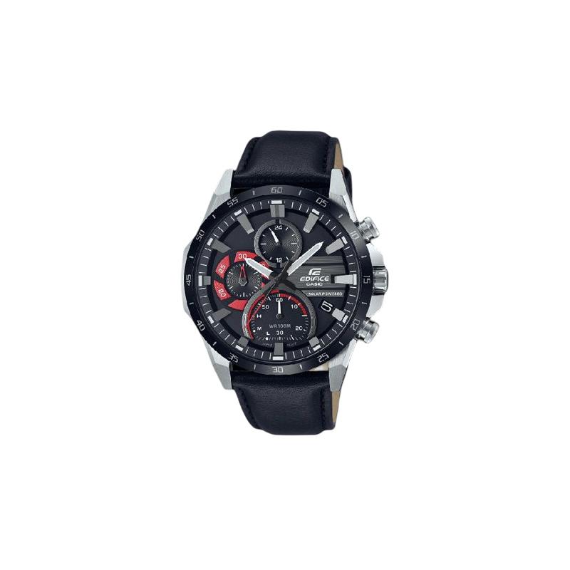 Casio EDIFICE waterproof depth 100 meters quartz movement leather strap Japanese and Korean watch men s watch black dial EQS-940BL-1AV чёрный
Casio EDIFICE waterproof depth 100 meters quartz movement leather strap Japanese and Korean watch men s watch black dial EQS-940BL-1AV чёрный