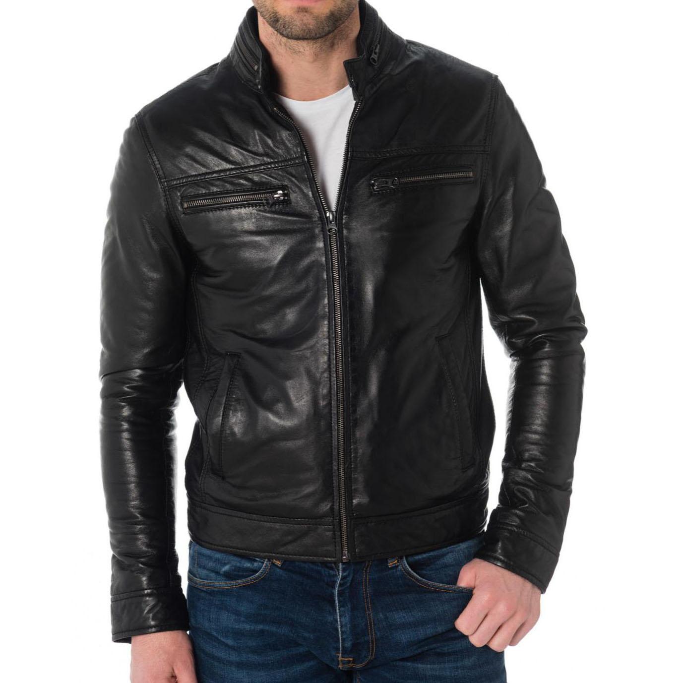 SkinOutfit Men s Genuine Lambskin Black Leather Jacket Stylish Motorcycle Bomber Biker Outerwear MJ 246 XL чорний
SkinOutfit Men s Genuine Lambskin Black Leather Jacket Stylish Motorcycle Bomber Biker Outerwear MJ 246 XL чорний