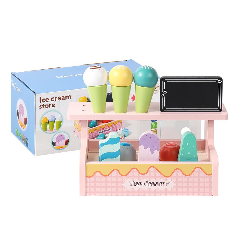 Children Pretend Play Toy Wooden Ice Cream Cart Kids Simulation Dessert Stand Safe Wood Girls Birthday Gift, Role Play Game
Children Pretend Play Toy Wooden Ice Cream Cart Kids Simulation Dessert Stand Safe Wood Girls Birthday Gift, Role Play Game