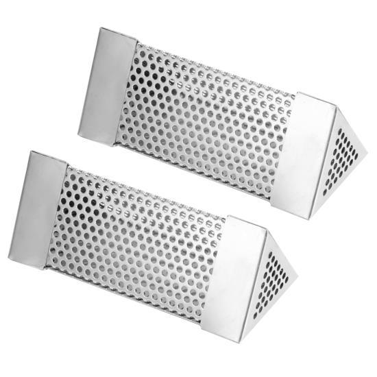 2Pcs BBQ Grill Smoker Tube Mesh Tube Pellets Box 6in Stainless Steel Barbecue AccessoryTrilateral
2Pcs BBQ Grill Smoker Tube Mesh Tube Pellets Box 6in Stainless Steel Barbecue AccessoryTrilateral