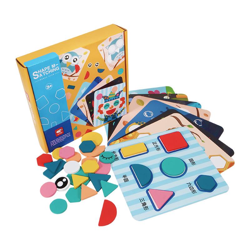Creative Intelligence Cartoon Shape Matching Puzzle - Early Education Wooden Geometric Blocks Toy for Children
Creative Intelligence Cartoon Shape Matching Puzzle - Early Education Wooden Geometric Blocks Toy for Children