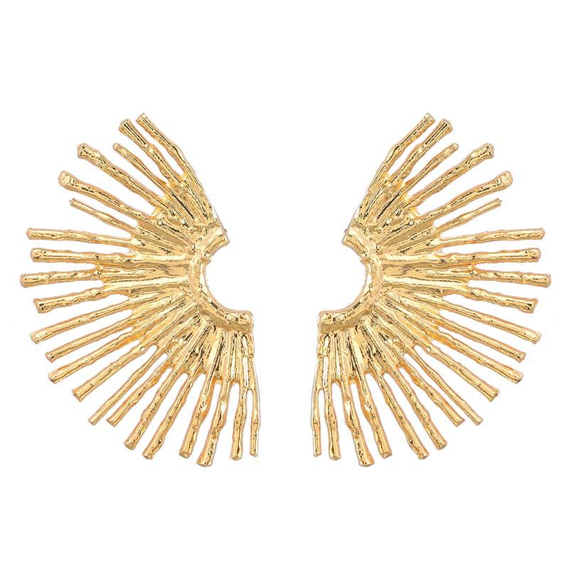 Exaggerated Metal Sunflower Stud Earrings for Women Vintage Gold Color Flower Geometric Statement Earrings Zircon Accessories
Exaggerated Metal Sunflower Stud Earrings for Women Vintage Gold Color Flower Geometric Statement Earrings Zircon Accessories