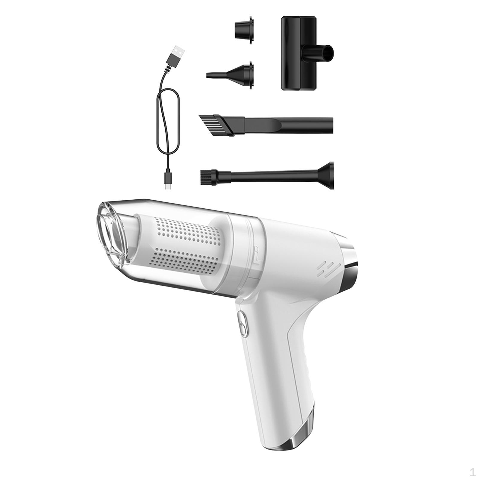 Портативный пылесос, ручной пылесос для автомобиля белый
Портативный пылесос, ручной пылесос для автомобиля белый