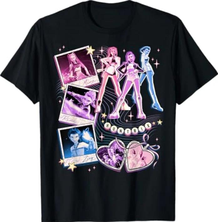 Kpop Demon Hunters Halloween Mira Rumi & Zoey BFF s Collage T-Shirt 4XL
Kpop Demon Hunters Halloween Mira Rumi & Zoey BFF s Collage T-Shirt 4XL