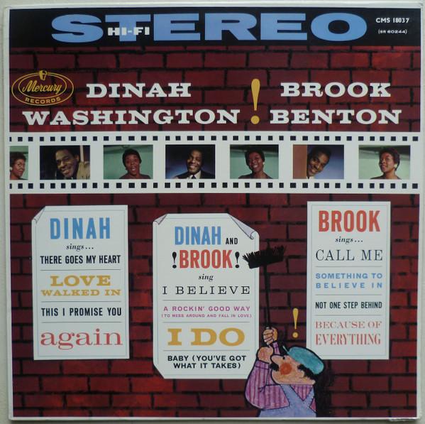 LP Record DINAH WASHINGTON & BROOK BENTON - Two Of Us CMS18037 MERCURY 1960 UK Jazz Used
LP Record DINAH WASHINGTON & BROOK BENTON - Two Of Us CMS18037 MERCURY 1960 UK Jazz Used
