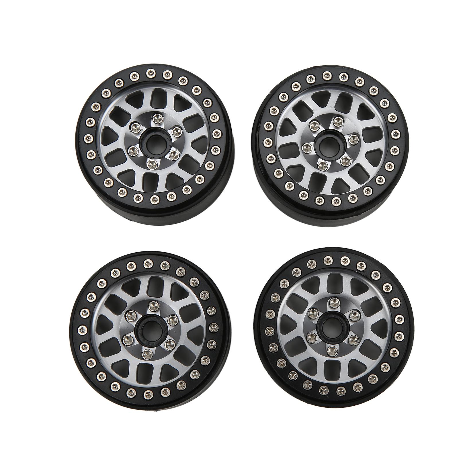 Комплект 4 шт. 1,9-дюймові колісні диски Beadlock з алюмінієвого сплаву для радіокерованого автомобіля Axial SCX10 90046 Crawler
Комплект 4 шт. 1,9-дюймові колісні диски Beadlock з алюмінієвого сплаву для радіокерованого автомобіля Axial SCX10 90046 Crawler