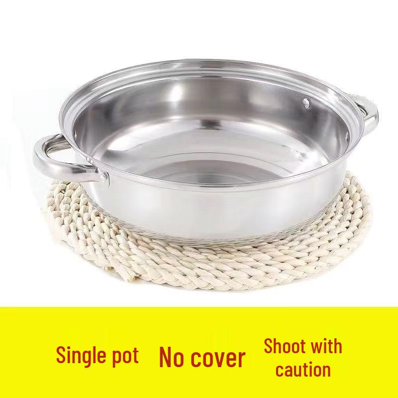 Універсальна багатофункціональна пароварка-хот-пот для індукційних та газових плит - Потовщений багатошаровий посуд для домашнього приготування
Універсальна багатофункціональна пароварка-хот-пот для індукційних та газових плит - Потовщений багатошаровий посуд для домашнього приготування