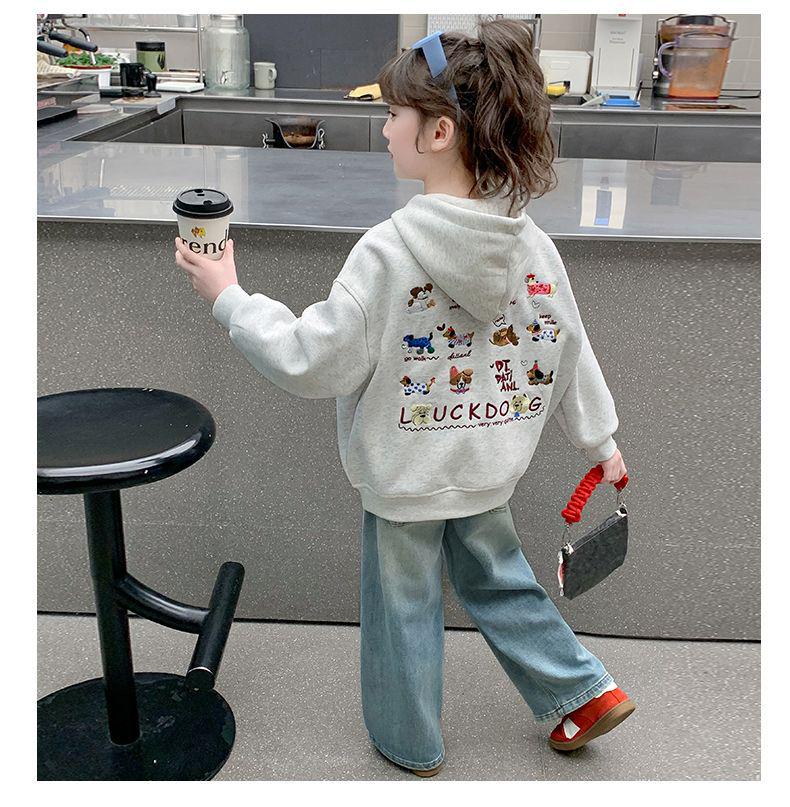 2025 Spring/Autumn Girls Cartoon Print Hooded Coat - Stylish Korean Design for Medium & Large Kids 170 cm сірий колір
2025 Spring/Autumn Girls Cartoon Print Hooded Coat - Stylish Korean Design for Medium & Large Kids 170 cm сірий колір