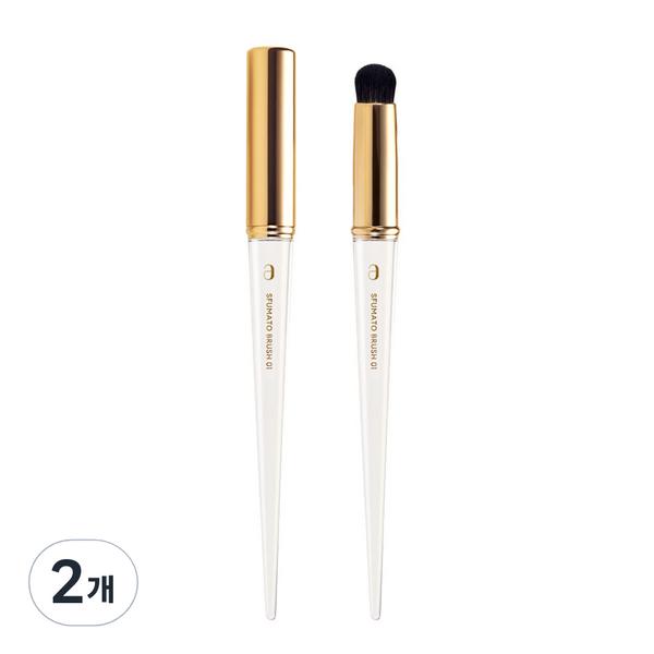 Кисть Amelie Sfumato Brush 01, смешанные цвета, 2 шт., самый популярный косметический аксессуар в Корее.
Кисть Amelie Sfumato Brush 01, смешанные цвета, 2 шт., самый популярный косметический аксессуар в Корее.