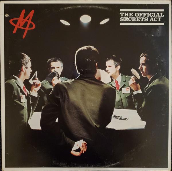 LP Record M The Official Secrets Act XSR6099 Sire 1980 Canada Rock Used
LP Record M The Official Secrets Act XSR6099 Sire 1980 Canada Rock Used