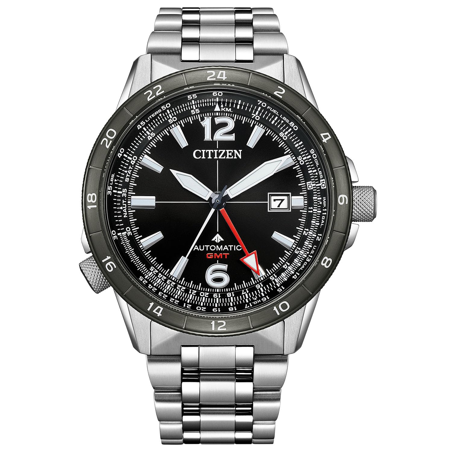 CITIZEN Promaster Механічний годинник 20 ATM Водонепроникний Серія SKY Чорний NB6046-59E Чоловічий Сріблястий чорний
CITIZEN Promaster Механічний годинник 20 ATM Водонепроникний Серія SKY Чорний NB6046-59E Чоловічий Сріблястий чорний