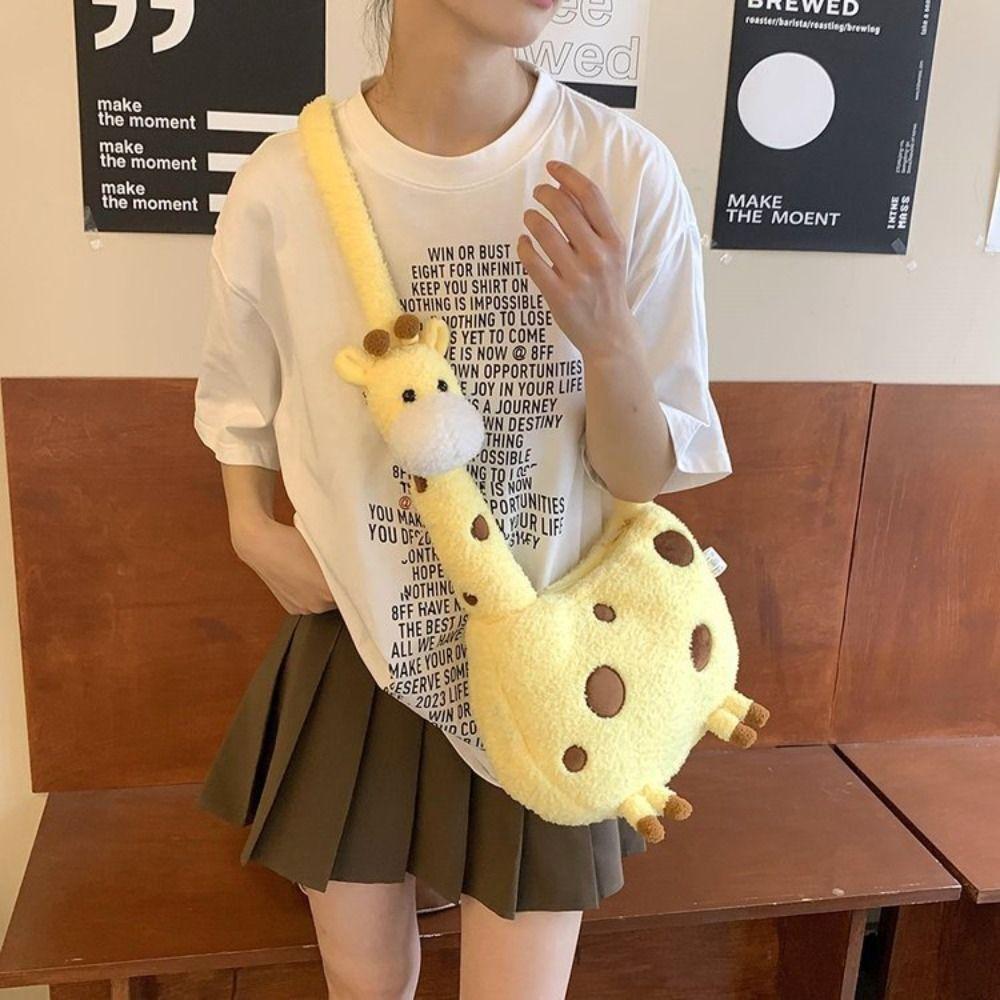Корейская версия сумки Милый жираф плюшевая сумка пушистый рюкзак Kawaii монетницы дети жёлтый
Корейская версия сумки Милый жираф плюшевая сумка пушистый рюкзак Kawaii монетницы дети жёлтый