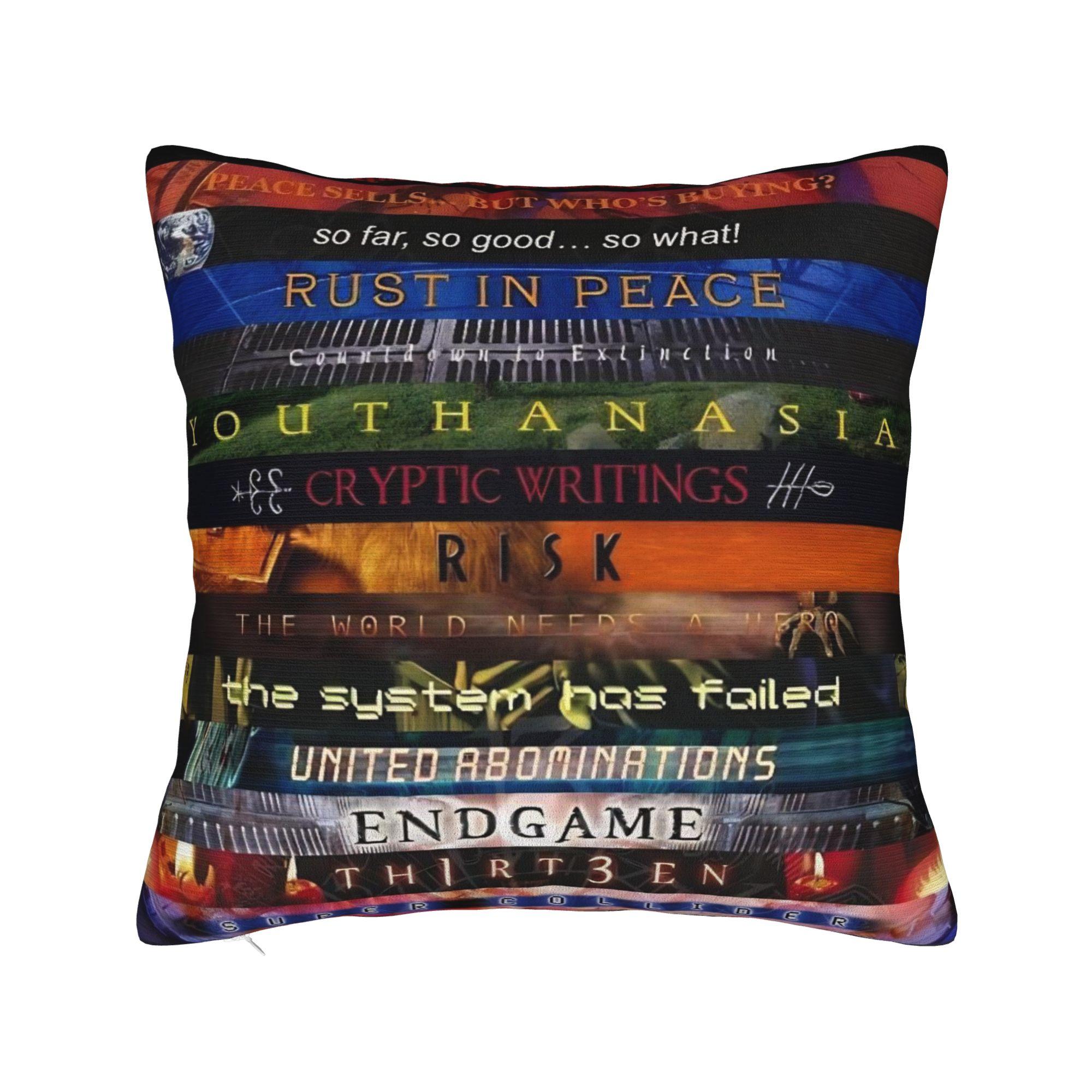 M-Megadethed Band Pillowcases Retro Trendy Pillow Case For Sofa Home Decor Comfy Pillow Cover 12x12Inch
M-Megadethed Band Pillowcases Retro Trendy Pillow Case For Sofa Home Decor Comfy Pillow Cover 12x12Inch