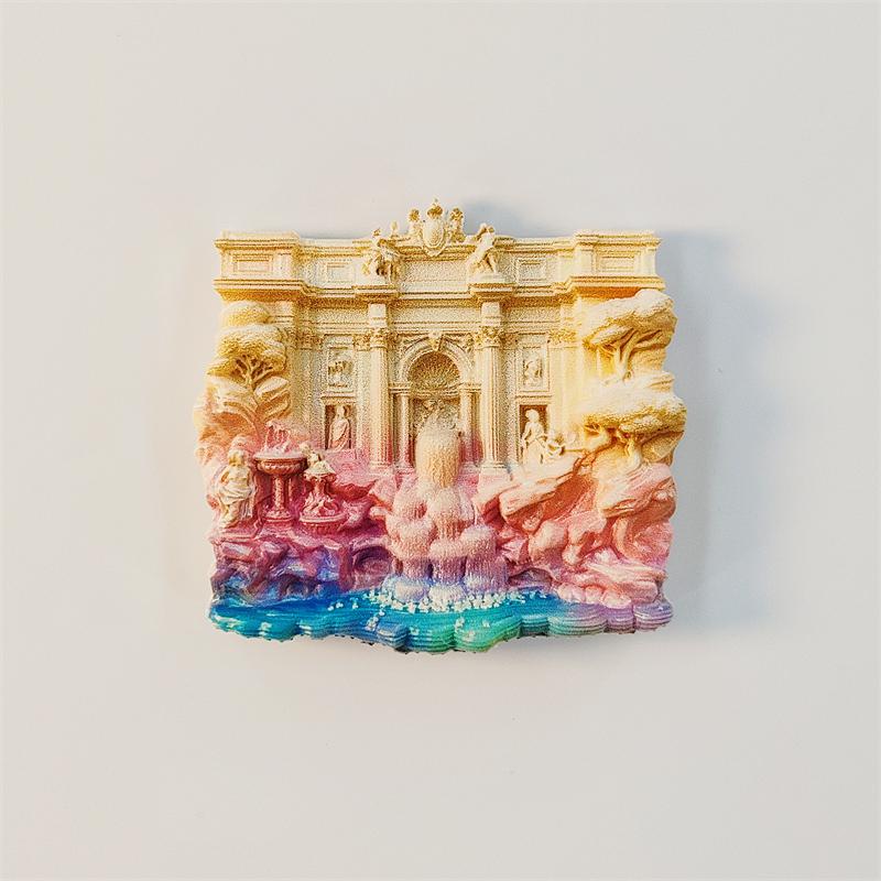 Italy Rome Trevi Fountain 3D Stereoscopic Tourism souvenirs Resin painting decoration home collection refrigerator magnets
Italy Rome Trevi Fountain 3D Stereoscopic Tourism souvenirs Resin painting decoration home collection refrigerator magnets