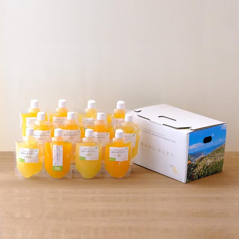 Miyamoto Orange Garden mandarin orange agar jelly No gelling agent used No ph adjuster used 170g x 12 pieces
Miyamoto Orange Garden mandarin orange agar jelly No gelling agent used No ph adjuster used 170g x 12 pieces