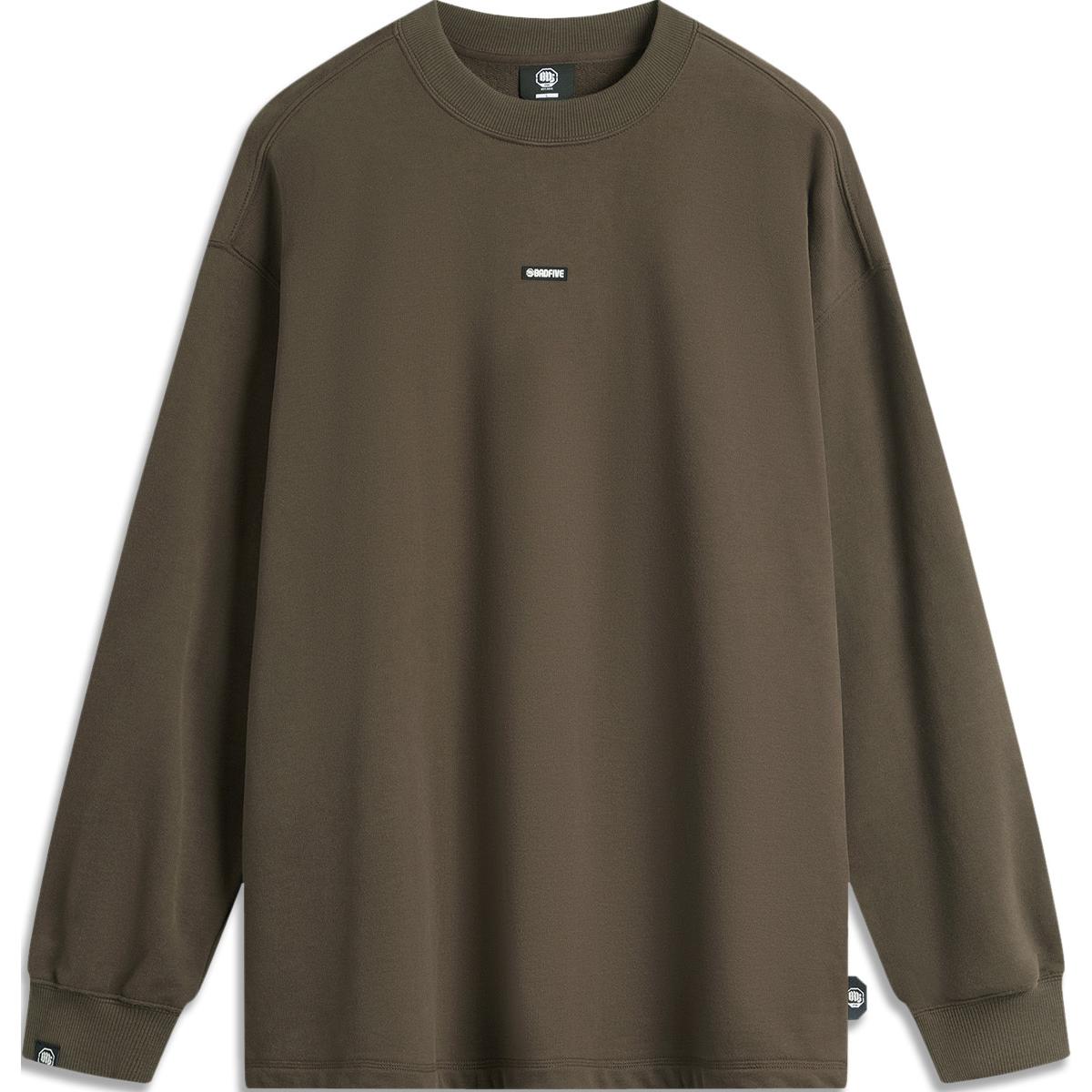 Li Ning Badfive Letter Print Loose Sweatshirt Men sweatshirt Slate-Brown AWDUB91-1 L
Li Ning Badfive Letter Print Loose Sweatshirt Men sweatshirt Slate-Brown AWDUB91-1 L