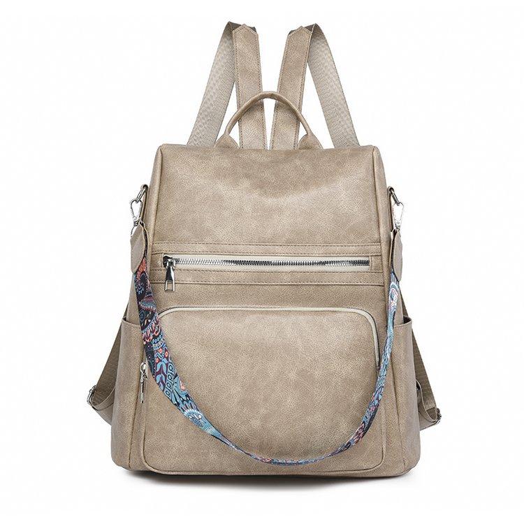 Кожаный рюкзак женская сумка большой вместимости хаки
Кожаный рюкзак женская сумка большой вместимости хаки