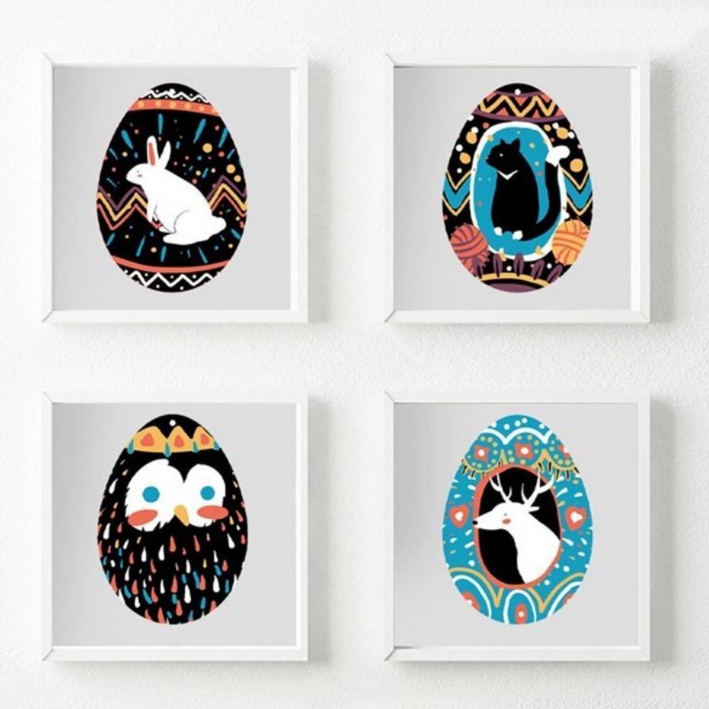 DIY Easter Egg Scratch Paper Set Decoration Cartoon Stickers Portable DIY Painting Scratch Card
DIY Easter Egg Scratch Paper Set Decoration Cartoon Stickers Portable DIY Painting Scratch Card