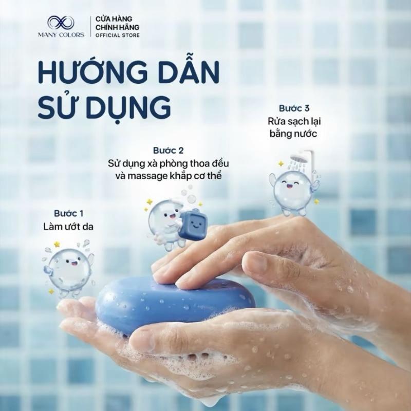 Blue Soap Gentle Deep Cleansing Face & Body Soap Bar Natural Long-Lasting Fresh Scent Daily Bath Soap 1pcs
Blue Soap Gentle Deep Cleansing Face & Body Soap Bar Natural Long-Lasting Fresh Scent Daily Bath Soap 1pcs