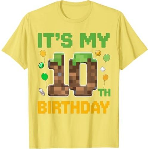Birthday Boy 10th Birthday Gamer Pixel Digital T-shirt 140
Birthday Boy 10th Birthday Gamer Pixel Digital T-shirt 140