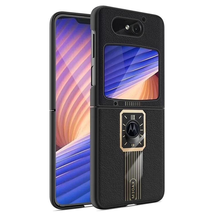 KADEM For Motorola Razr 5G Watch Pattern Electroplating PU+Acrylic+TPU Cell Phone Case
KADEM For Motorola Razr 5G Watch Pattern Electroplating PU+Acrylic+TPU Cell Phone Case