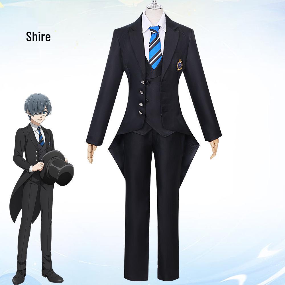 Charles Cosplay Costume - Black Butler Boarding School Arc, Two-Dimensional Anime Style One Size
Charles Cosplay Costume - Black Butler Boarding School Arc, Two-Dimensional Anime Style One Size
