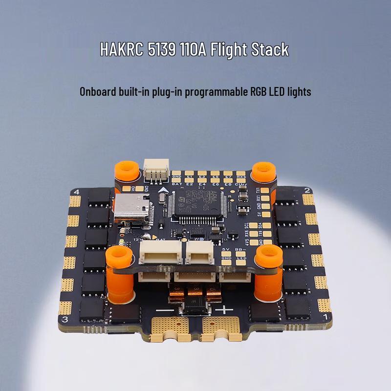 HAKRC 5139 110A FPV Вежа польоту ESC (версія CN)
HAKRC 5139 110A FPV Вежа польоту ESC (версія CN)