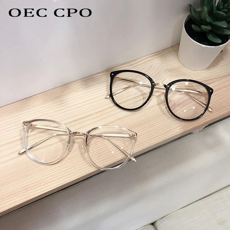 OEC CPO Black Clear Glasses Frames Women New Vintage Round Optical Frame Glasses Female Cat eye Sunglasses Men Eyeglasses O862
OEC CPO Black Clear Glasses Frames Women New Vintage Round Optical Frame Glasses Female Cat eye Sunglasses Men Eyeglasses O862