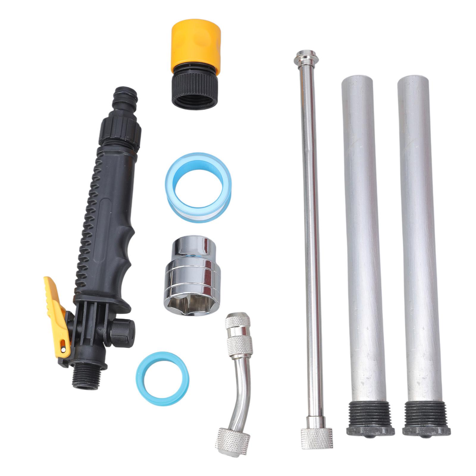 Camper Hot Water Cleaning Rinser Water Heater Flush Wand Anode Rod with Hex Wrench Sealant Tape Set Replacement 1
Camper Hot Water Cleaning Rinser Water Heater Flush Wand Anode Rod with Hex Wrench Sealant Tape Set Replacement 1