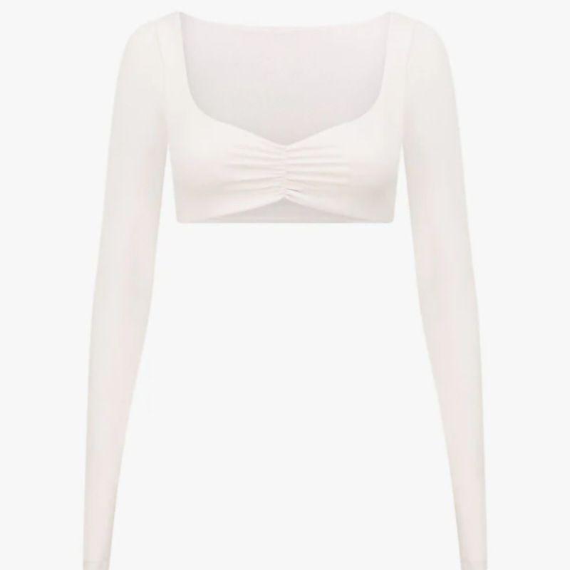 Осень 2025 Новая одежда для йоги Спортивные топы С длинным рукавом Короткие Сексуальные Женские С нагрудными вкладышами Эластичные Облегающие Одежда для тренировок Эластичные White M
Осень 2025 Новая одежда для йоги Спортивные топы С длинным рукавом Короткие Сексуальные Женские С нагрудными вкладышами Эластичные Облегающие Одежда для тренировок Эластичные White M