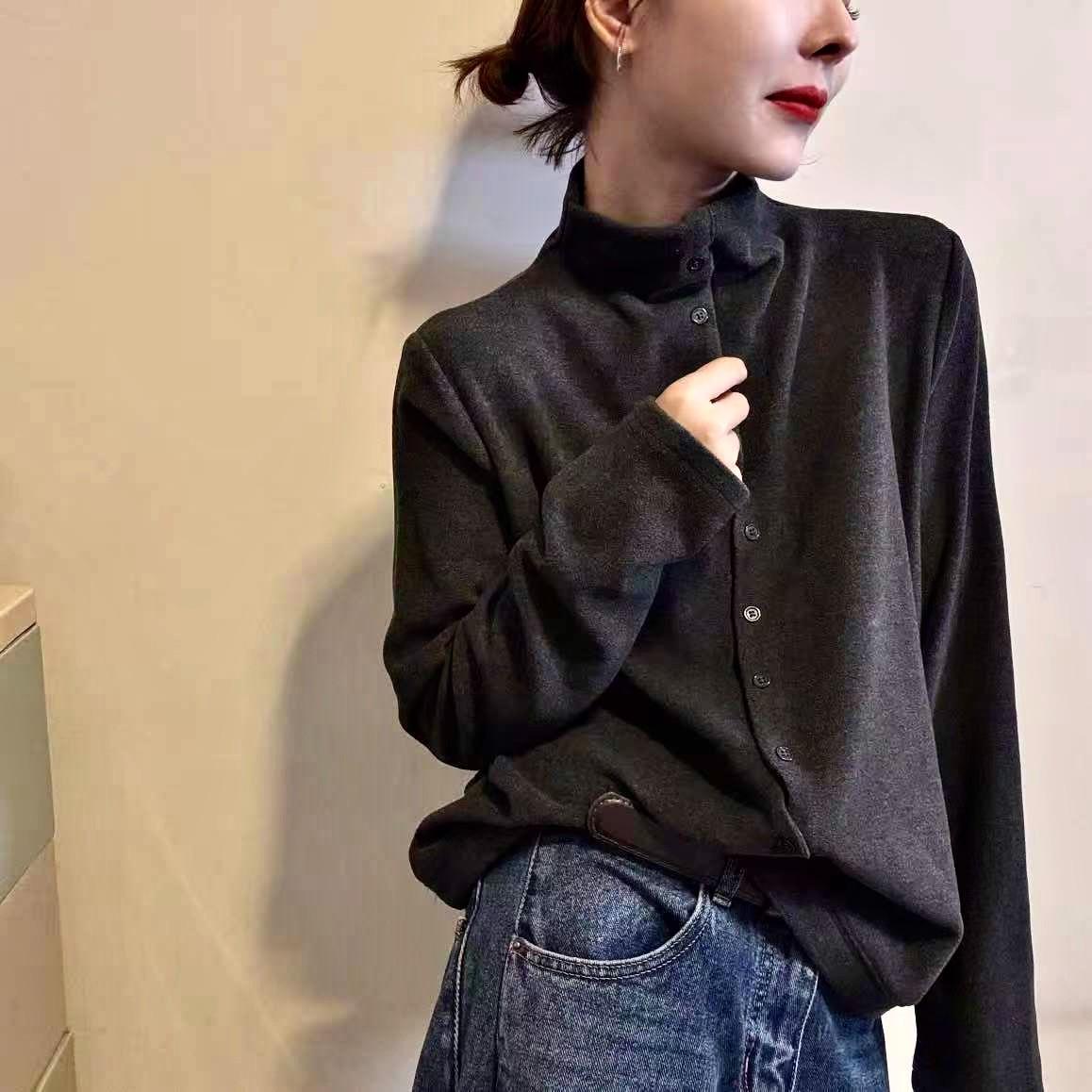 Elegant Fleece Base Layer for Women: Versatile Half-High Neck Cardigan, Long Sleeve, 2025 Autumn/Winter Style XXL
Elegant Fleece Base Layer for Women: Versatile Half-High Neck Cardigan, Long Sleeve, 2025 Autumn/Winter Style XXL
