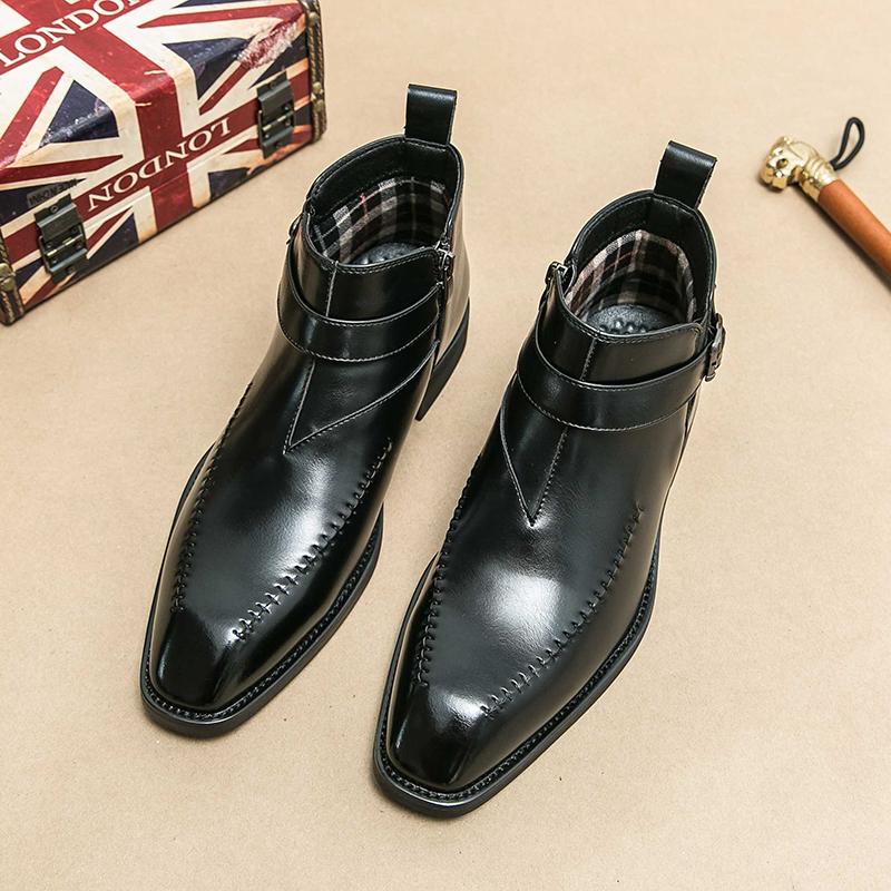 Бренд Мужские челси с высоким верхом Модные остроносые деловые офисные ботинки для вечеринок Уличные легкие удобные ботинки для ходьбы 46 чёрный
Бренд Мужские челси с высоким верхом Модные остроносые деловые офисные ботинки для вечеринок Уличные легкие удобные ботинки для ходьбы 46 чёрный